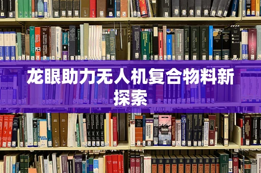 龙眼助力无人机复合物料新探索